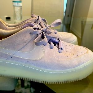 Nike Women Lavender Air Force 1